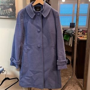 Talbots winter coat blue size 16p